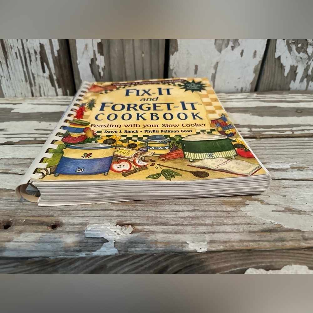 Fix it & Forget it spiral bound cookbook Feasting with your Slow Cooker - Picture 4 of 4